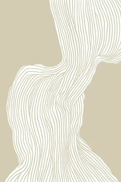 Flowing Linescape, wall art by Treechild