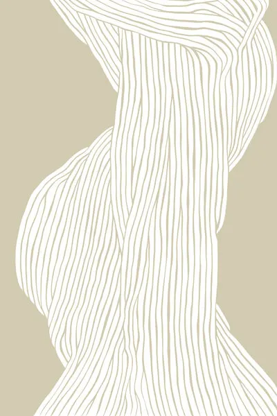 Flowing Lines Emerge, wall art by Treechild