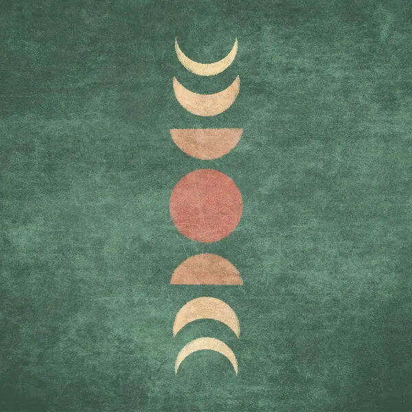 Celestial Phases, wall art by Emel Tunaboylu