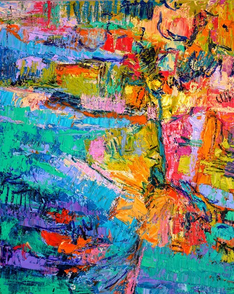Abstract Color Palette, wall art by Dorothy Fagan