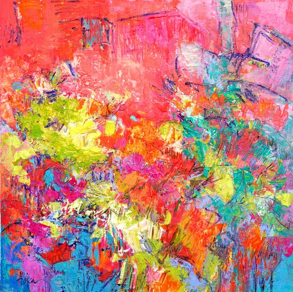 Happiness Sprouting, wall art by Dorothy Fagan