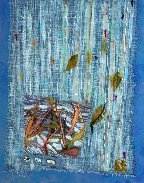 Leafy Whispers, wall art by Dorothy Fagan