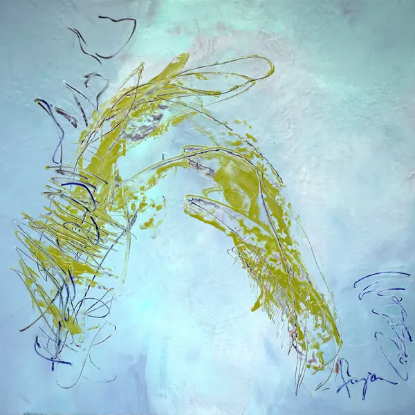 Expressionist  Abstract, wall art by Dorothy Fagan