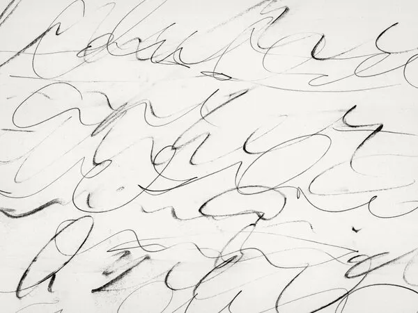 Script, wall art by Dan Hobday