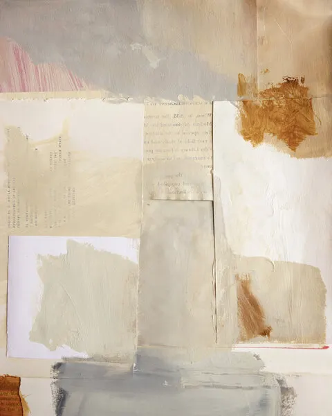 Neutral Layered Abstract, wall art by Gemma Bardot