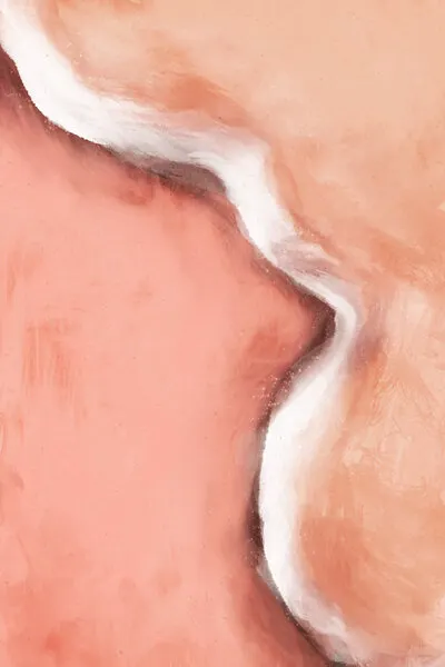 Gentle Curves, wall art by Treechild