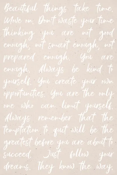 Motivational Quotes, wall art by uplusmestudio