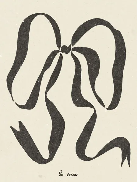 Bow 02, wall art by NKTN
