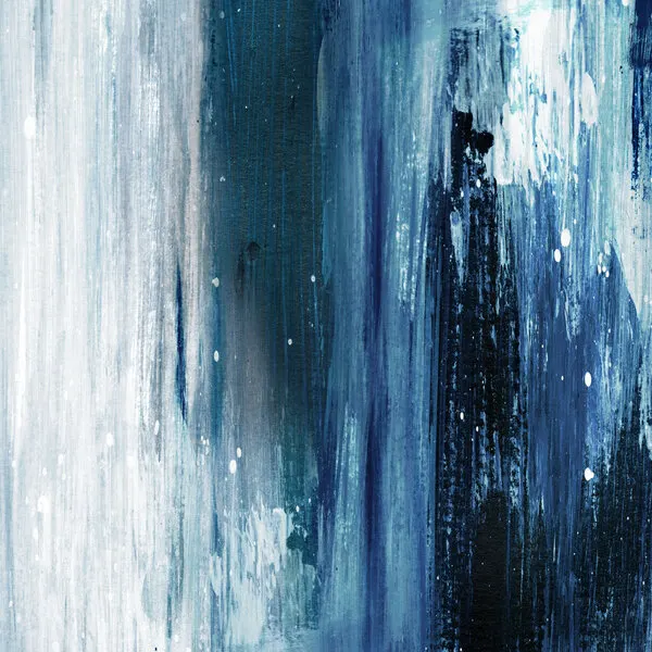 Indigo 1, wall art by Dan Hobday