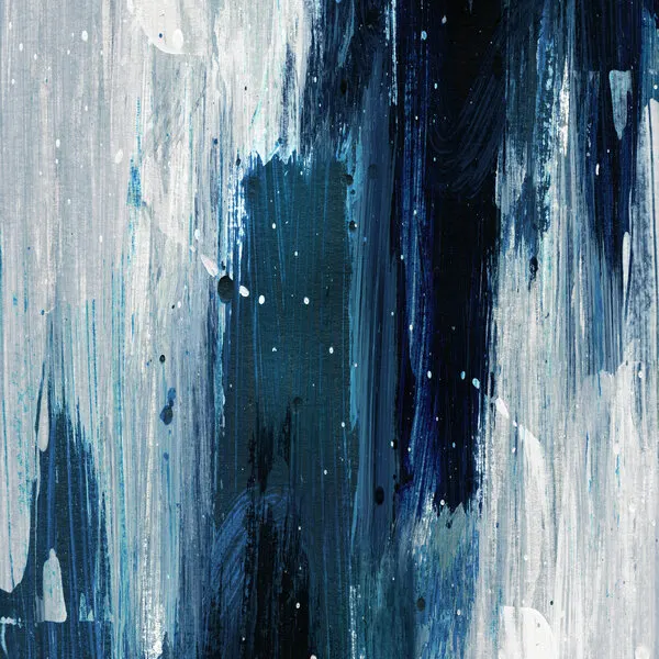 Indigo 2, wall art by Dan Hobday