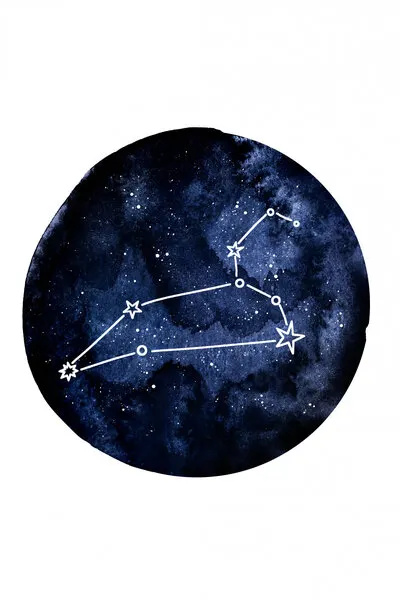 Cosmic Leo Constellation, wall art by EMELIEmaria