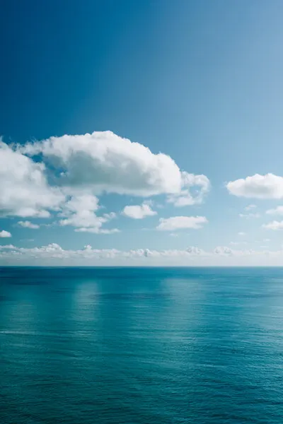 Serene Blue Horizon, wall art by Bethany Young