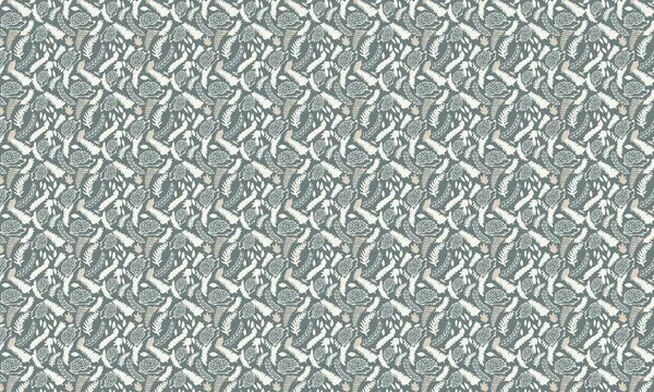 Muted Rose Pattern, wall art by Gemma Bardot