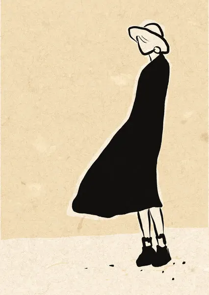 Alone, wall art by Raissa Oltmanns