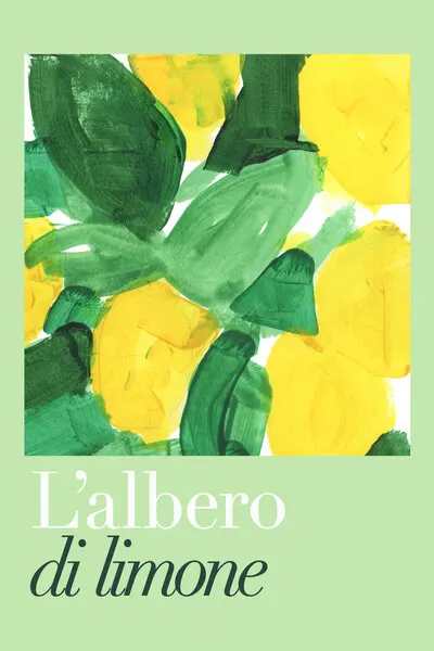 Abstract Lemon Tree, wall art by cartissi