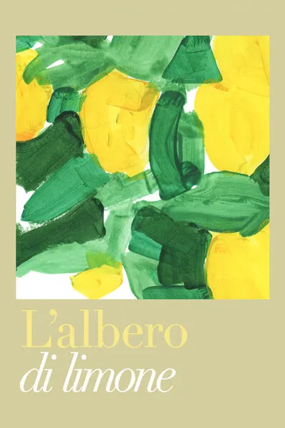 Abstract Lemon Tree, wall art by cartissi
