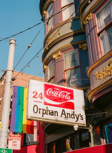 Ornate Urban Diner Corner, wall art by Bethany Young