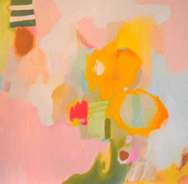 Abby S Abstract, wall art by Jenny Westenhofer