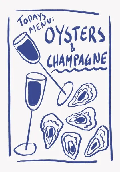 Today's Menu Delight, wall art by Athene Fritsch