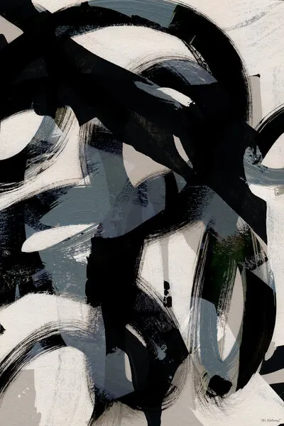 Abstract Brush Strokes 152, wall art by Mareike Böhmer