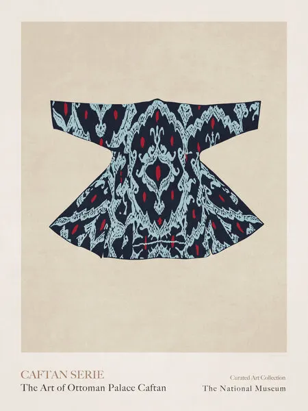 Ornate Ottoman Caftan, wall art by Emel Tunaboylu