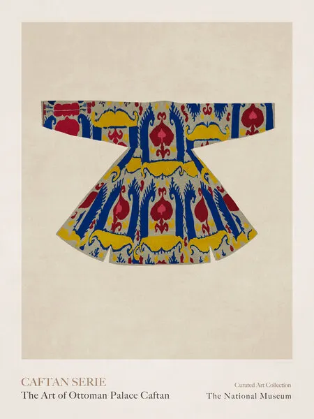 Ornate Ottoman Caftan, wall art by Emel Tunaboylu
