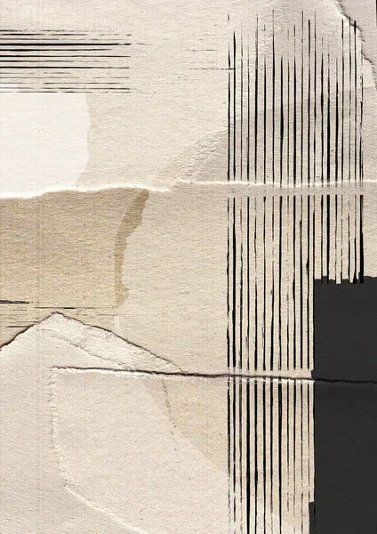 Paper Abstract, wall art by Dan Hobday