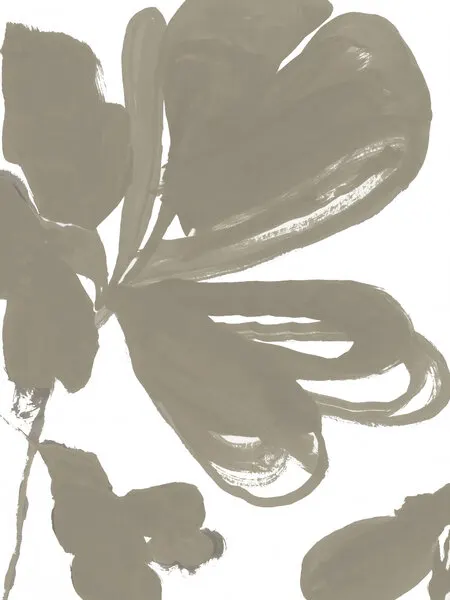 Muted Abstract Botanicals, wall art by cartissi