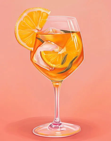Orange Summer, wall art by Jolly and Dash