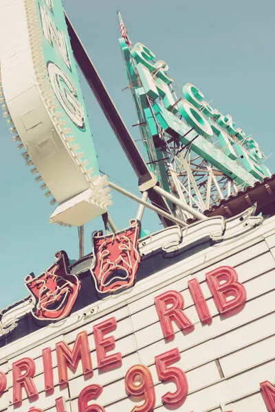Retro Theater Marquee, wall art by Pictufy Studio III