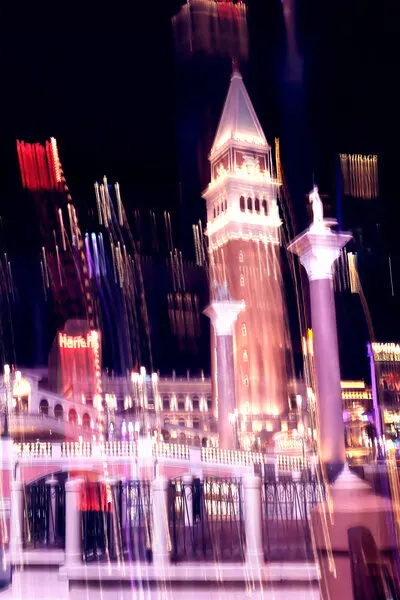 City Lights Motion Blur, wall art by Pictufy Studio III