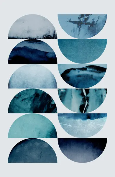 Graphic 40X, wall art by Mareike Böhmer