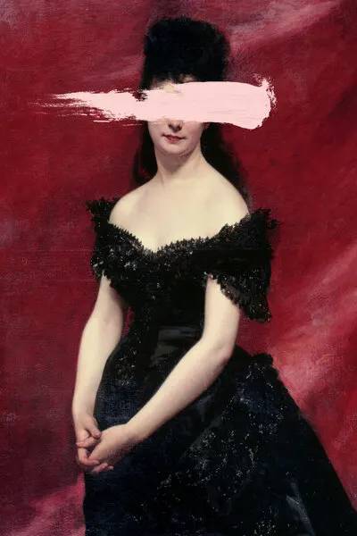 Modern Classic Portrait, wall art by Talitha McQueen