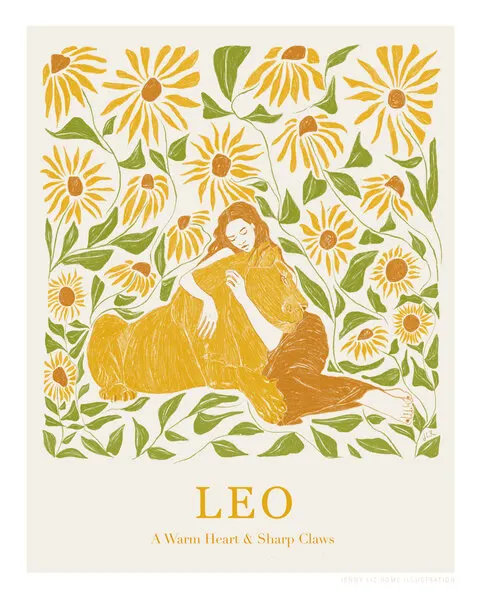 Jlr Leo Copy, wall art by Jenny Liz Rome
