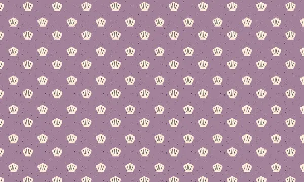 Soft Violet Shells, wall art by Maren Gross