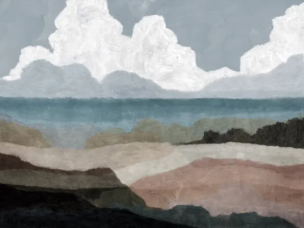 Alderney, wall art by Dan Hobday
