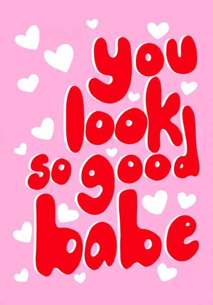 You Look Amazing, wall art by Athene Fritsch