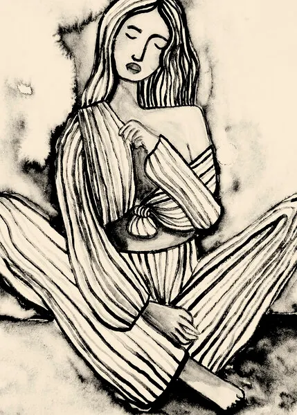 Being Myself, wall art by Raissa Oltmanns