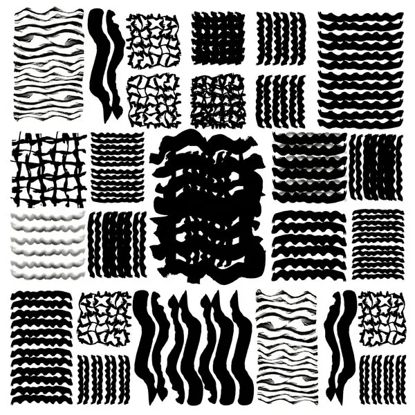 Abstract Ink Textures, wall art by cartissi