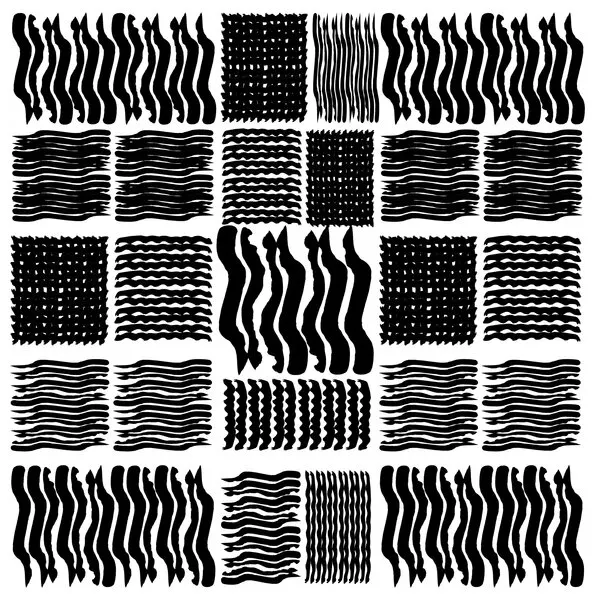 Varied Abstract Patterns, wall art by cartissi