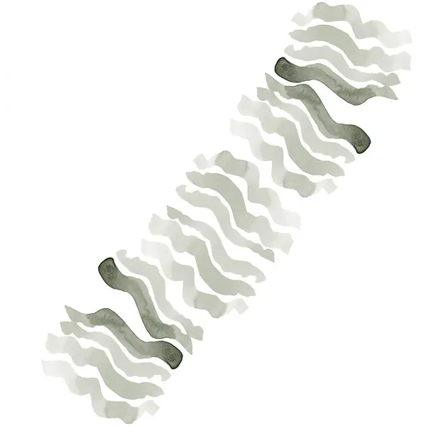 Soft Organic Waves, wall art by cartissi