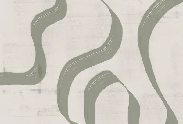 Curved Pathways, wall art by THE MIUUS STUDIO