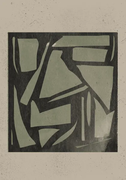 Abstract Fragments, wall art by THE MIUUS STUDIO
