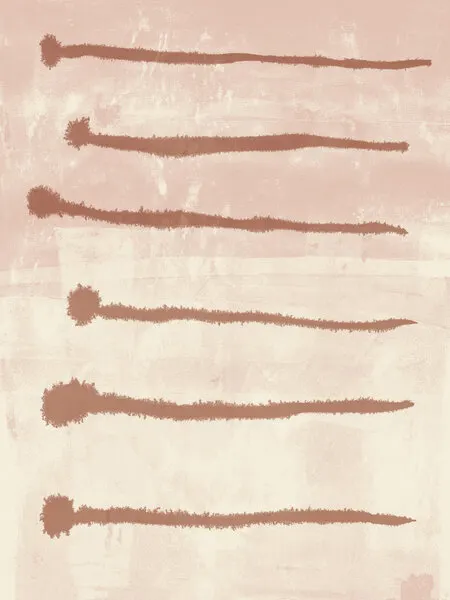 Organic Abstract Lines, wall art by Dina Dankers