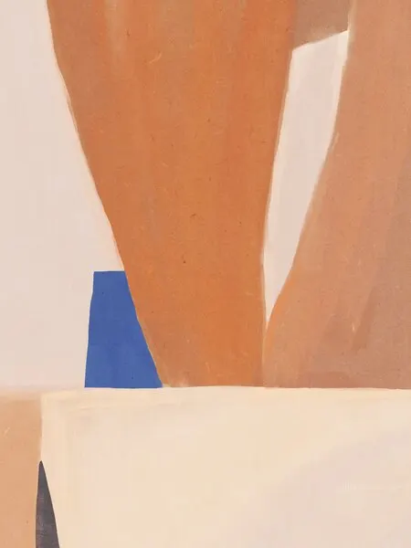 Minimalist Warm Forms, wall art by Little Dean
