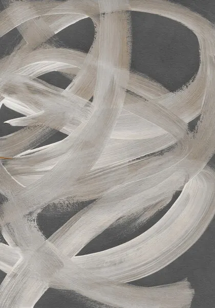 Abstract Brush Strokes 129X, wall art by Mareike Böhmer