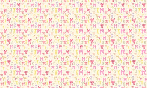 Pastel Bows Pattern, wall art by Aislinn Simmonds