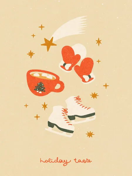Holiday Taste, wall art by NKTN