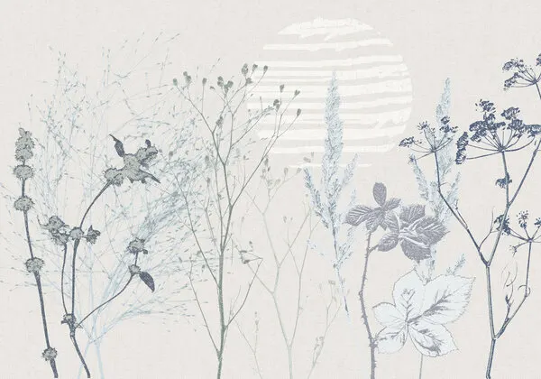 Delicate Meadow Sunlight, wall art by Annick