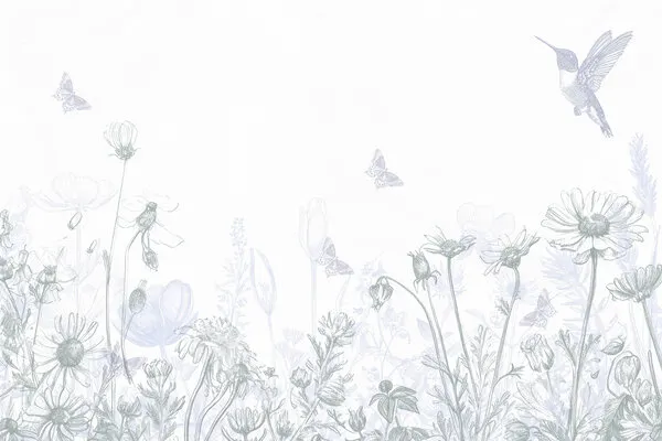Ethereal Garden Bloom, wall art by Sue Skellern